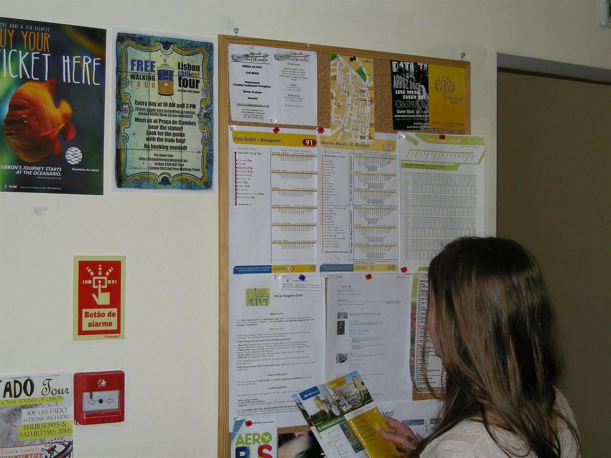 B.A. Hostel Lissabon Buitenkant foto